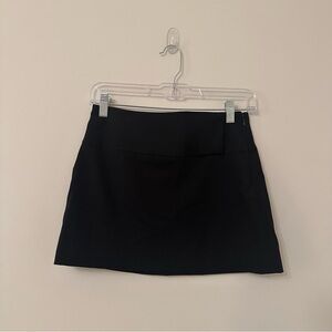 Aritzia/Sunday Best Black Mini Skirt